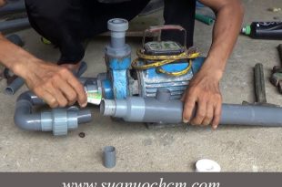 Đội thợ sửa máy bơm nước tại bình chánh 24h