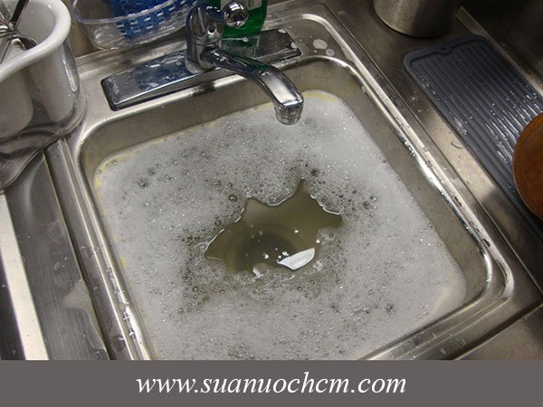 Nguyên nhân làm bồn rửa tắc nghẹt