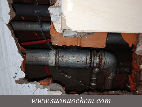 Các hư hỏng đường nước thường gặp