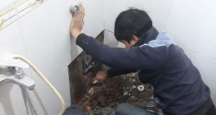 Các hư hỏng đường nước thường gặp