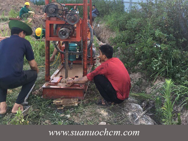 Các dịch vụ khoan giếng tại củ chi chuyên nghiệp
