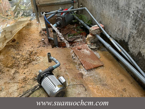 Trường hợp cần sửa chữa giếng khoan